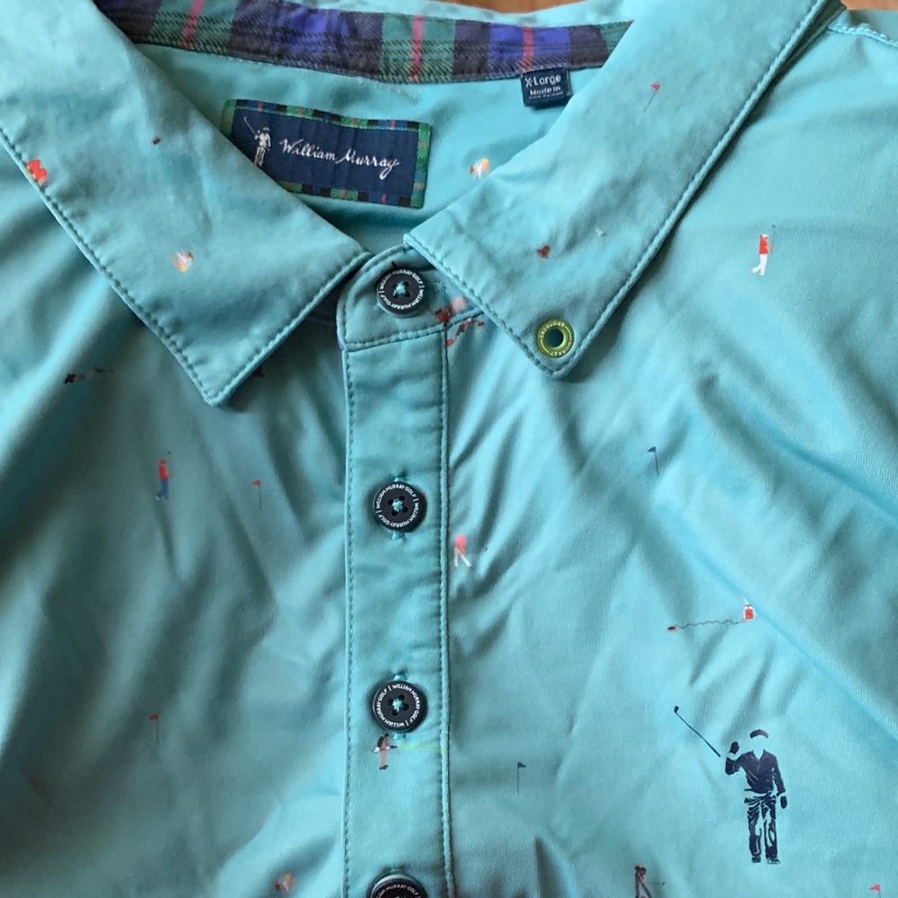 William Murray Golf Polo Shirt Sz XL